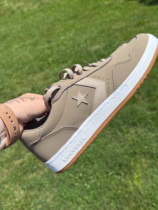 Converse Courtland Ox Tan Sneakers 9.5 Coastal Dadcore Minimalist NWT 3692 main image 6